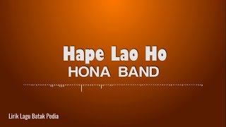 Hona Band - Hape Lao Ho