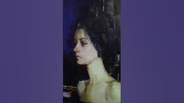 Thumbnail of Painting 'You See', oil on canvas #art #painting #oilpainting