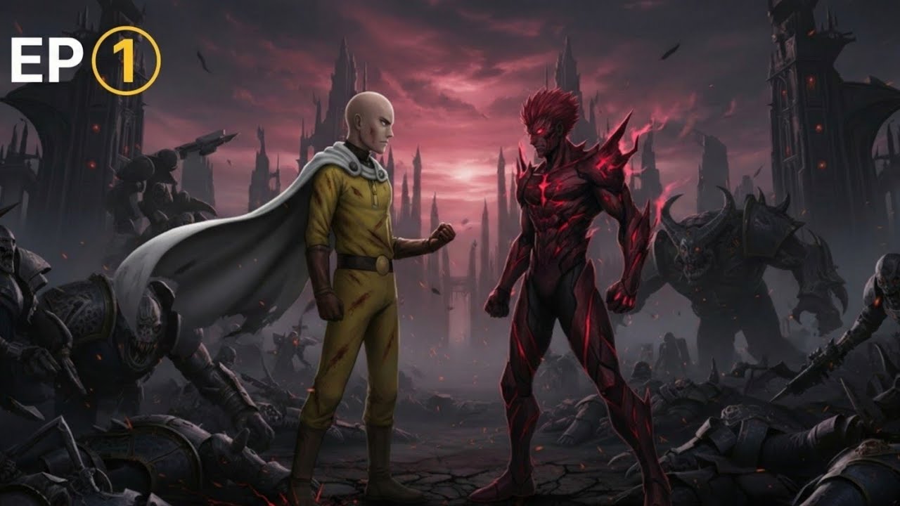 What If Saitama and Garou Entered Warhammer 40K? | Episode 1 – A Universe That Does Not Laugh