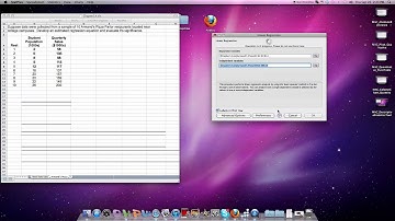 MAC SimpleLinearRegression