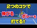 ボレーの技術　2つのコツで伸びるボレーを打つ　Tennis Rise テニス・レッスン動画