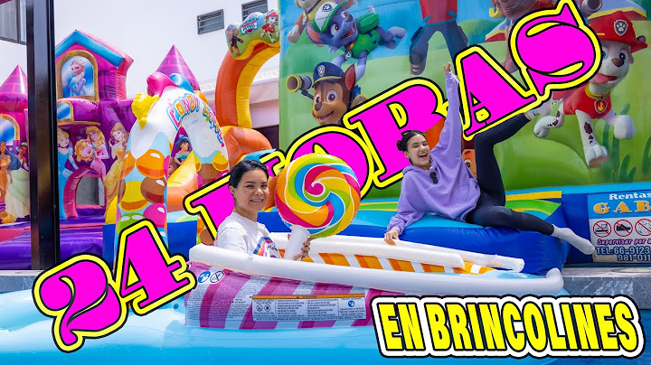 24 HORAS EN EL PARQUE DE BRINCOLINES QUE CONTRUIMOS | AnaNANA TOYS