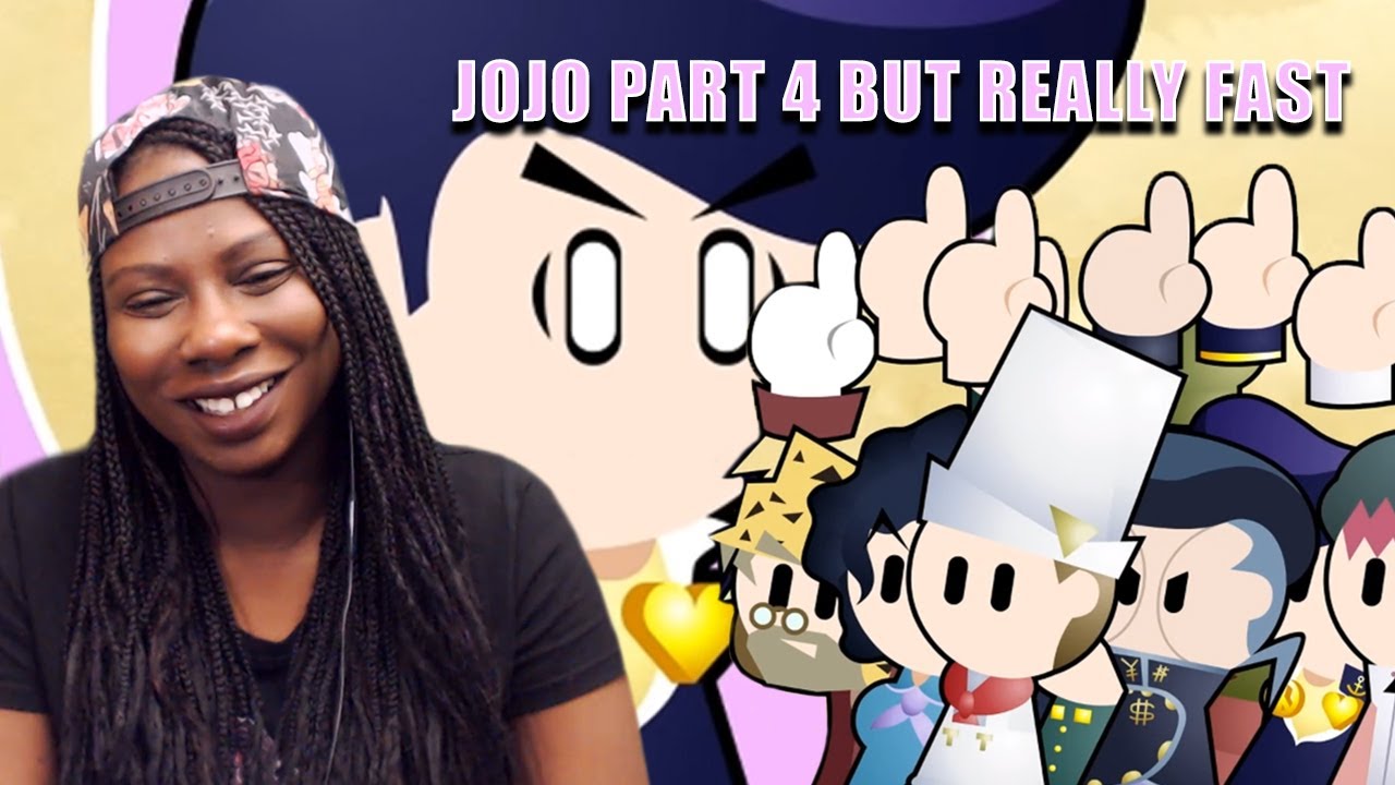 Jojo's Bizarre Adventure: Part 4 but REALLY REALLY REALLY Fast | Reaction