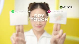 Stay Dry & Oil-Free with Garnier Dry Touch Cream