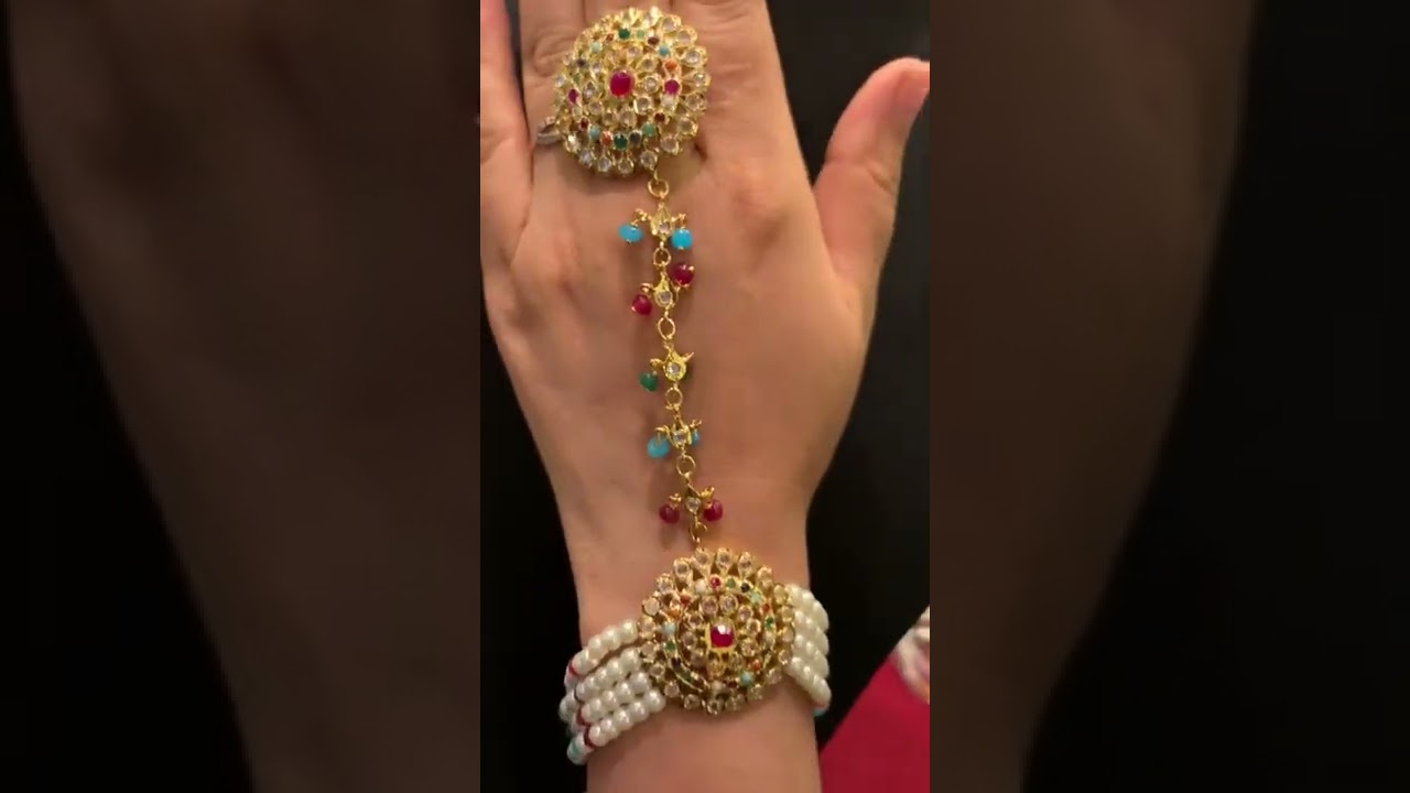 beautiful haath phool