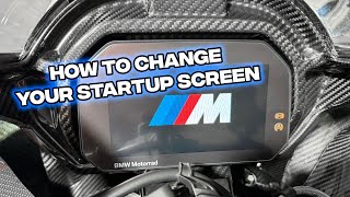 BMW S1000RR M Animation Screen How To Tutorial