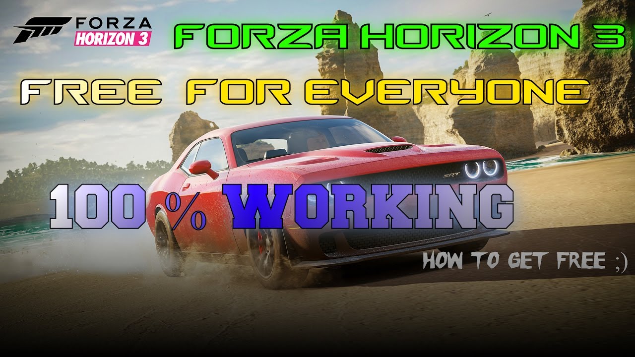 how to get forza horizon 3 Free YouTube