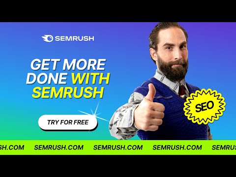 Semrush YouTube ad: Get better data, sharper insights & strategies that drive ROI in the Semrush SEO toolkit