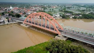 Jembatan Sembayat Baru II Gresik Aerial Drone