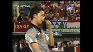 Taufik Hidayat vs Chen Hong 2004 Indonesia open F