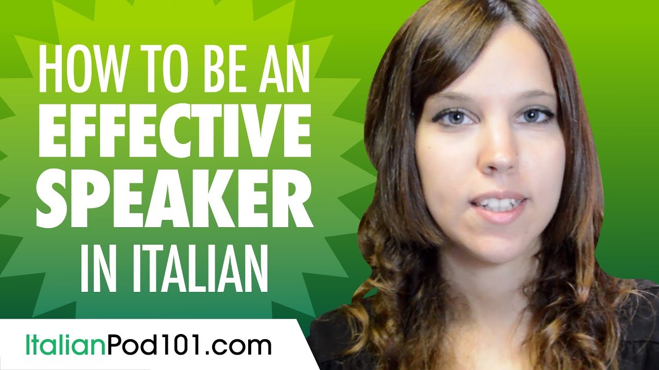 ⁣How to Be an Effective Italian Speaker in 90 Minute