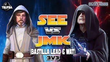 SEE vs Bastilla lead JML and Wat SWGOH GAC 3v3 GAC