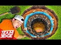 Tunneling 100 Layers of EARTH!!