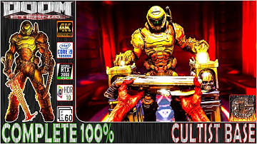 Doom Eternal 100% Walkthrough Mission 3 4K HDR 10 60FPS Secrets Challenges Exploration No Commentary