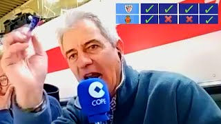 Así narró la tanda de penaltis del AthleticMallorca de la final de Copa del Rey Manolo Lama en COPE