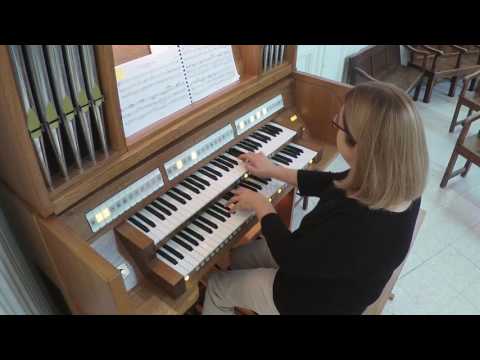 Claire BLONDEL Jean-Sébastien BACH Choral de Leipzig BWV 659