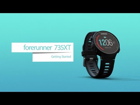 Forerunner 735XT: Getting Started - YouTube