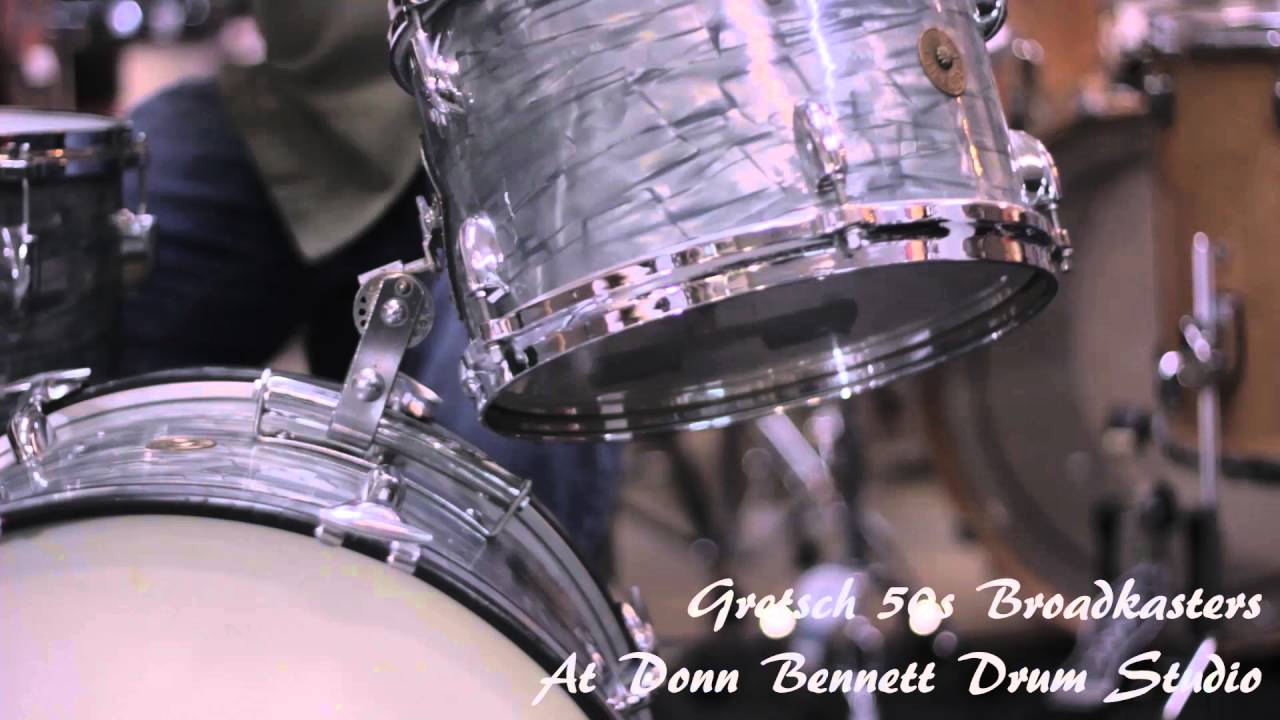 Vintage 50s Gretsch Broadkaster | Donn Bennett Drum Studio