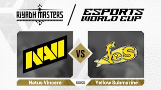 Natus Vincere проти Yellow Submarine | Riyadh Masters 2024 - EEU - CQ
