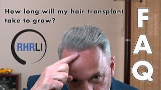 How Long Will My Hair Transplant Take To Grow? | FAQ