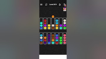 Level 819 of Ball Sort Color Puzzle