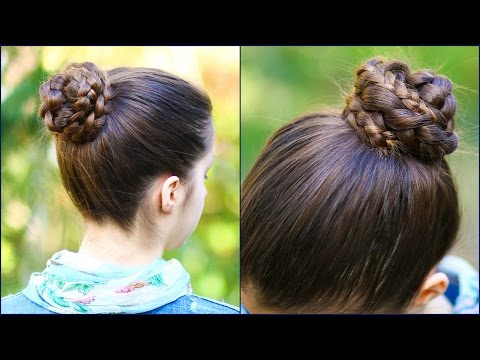 8 Braided buns for Black Women | Women's hairstyles - Afroculture.net