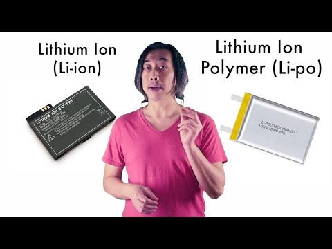 Video: Baterai Polimer Lithium: Berbeda Dari Ionik