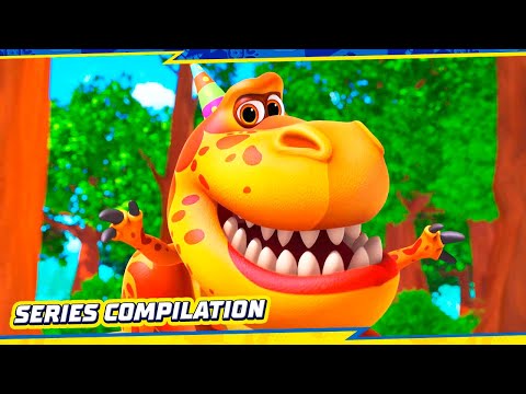 🦖 TURBOZAURS - ALL EPISODES OF THE FIRST SEASON | Family Kids Cartoon | Dinosaurs Cartoon for Kid