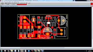 PCB DESIGN FULL BRIDGE RECTIFIER + 78XX