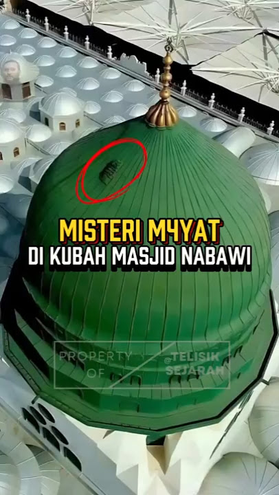 The Mystery of the M@yat in the Dome of the Prophet's Mosque❓