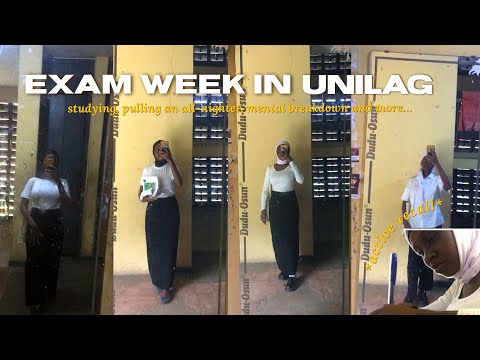 UNILAG EXAM WEEK: A Rollercoaster of Emotions