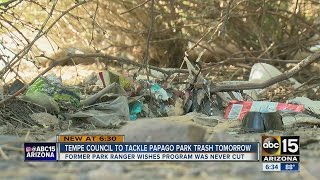 Park Ranger program cut to deal with homeless camp cleanup in Tempe