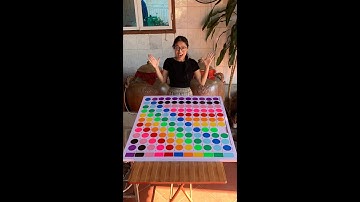 Puzzle sort ball colors game solve with a nice play in hard mode