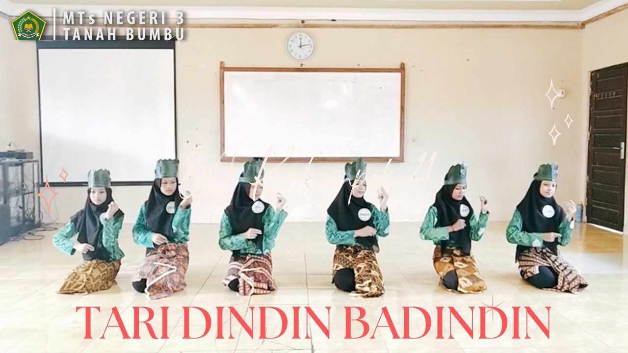 TARI DINDIN BANDINDIN (MTS NEGERI 3 TANAH BUMBU)