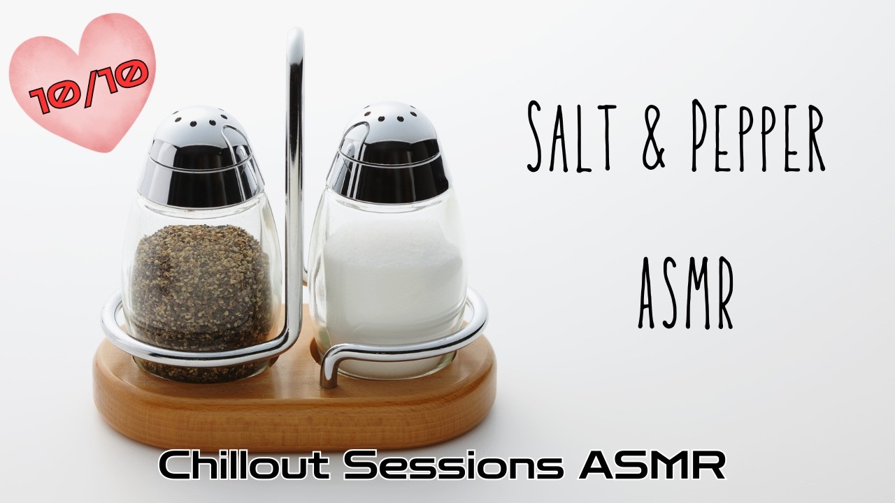 Salt and Pepper ASMR 🧂 | No Talking ASMR | REVERSED Sound?!