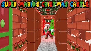 (BRO IS CHASING ME LIKE A CRAZY MONKEY) Super Mario's Christmas Castle! screenshot 5