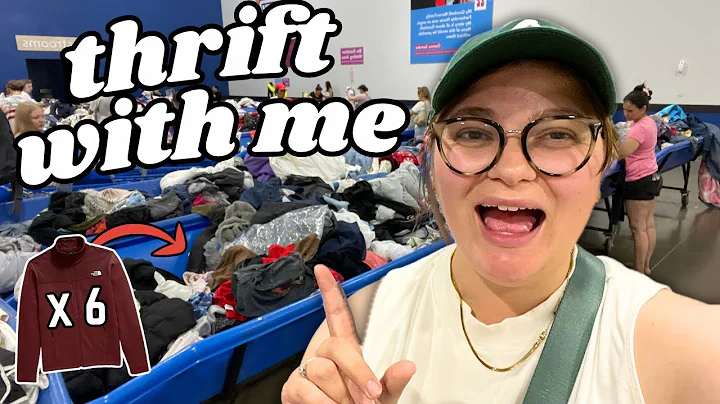 66 ITEMS FOR $110 👀 Thrift With Me in The Goodwill Outlet!