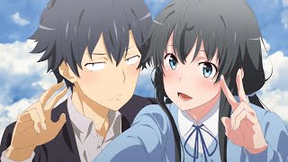 Yukino And Hachiman Moments Oregairu Affection Anime Moments