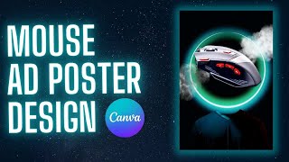 How to create mouse advertisement poster in canva tutorial by DLC Ventures India screenshot 5