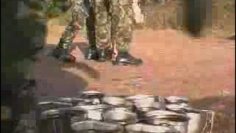 Royal Marines Training 9 Mile Speed March