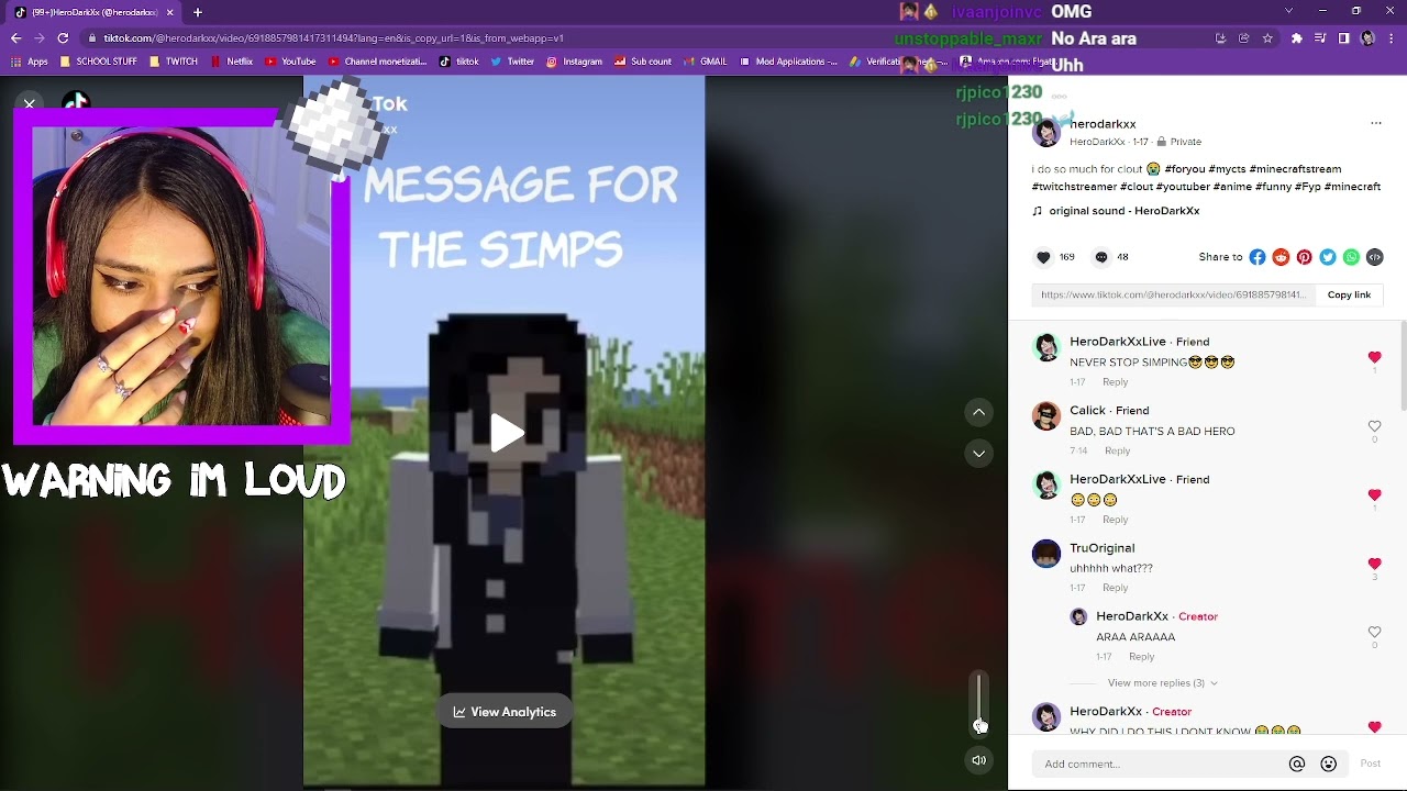 HeroDarkXx says ARA ARA ・ Twitch Clips