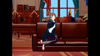 Arknights MMD Koikatsu Amiya Chikara Fujiwara Dance