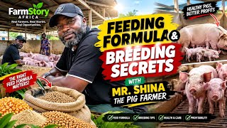 PIG FARMING: Feeding Formula & Breeding Secrets with Mr. Shina the Pig Farmer | Expert Tips