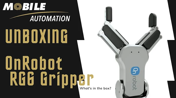 Unboxing the RG6 from OnRobot