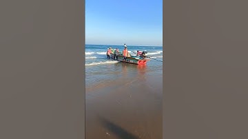 Thumbnail of boat moving to sea #shortfeed #wonderful #flute music#adiye azhage