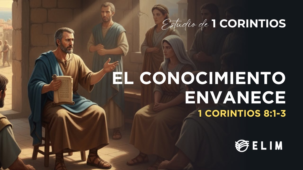 El conocimiento envanece | 1 Corintios 8:1-3 | Estudio Bíblico