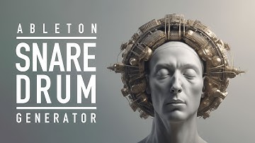 New Ableton Live Snare drum generator, no 3rd party plugins, no samples, thousands of snare drums