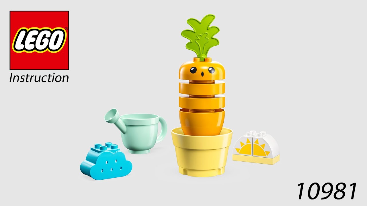 LEGO Instruction - DUPLO - 10981 - Growing Carrot
