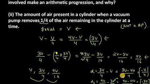 Q1. In which of the following situations, does the list of numbers involved make an arithmetic pro