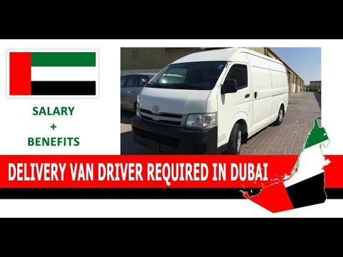 any van driver jobs